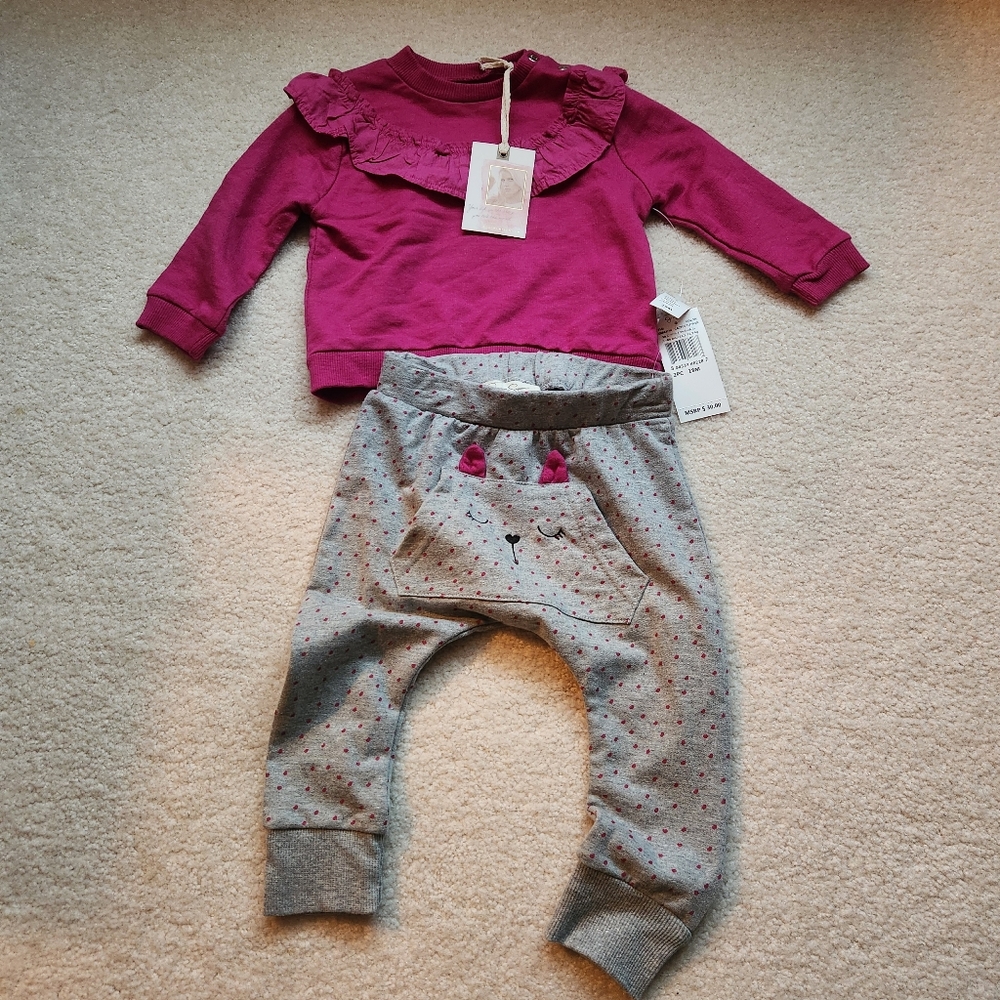 Jessica Simpson nwt 18month 2-piece outfit